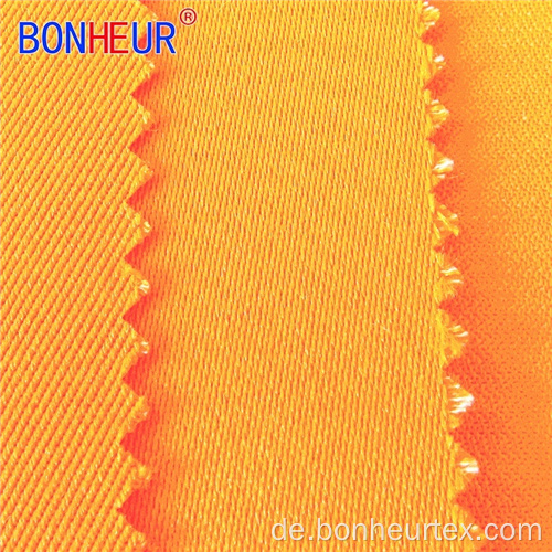 HV ROT fluoreszierendes DWR-Gewebe aus Polyester und Baumwolle